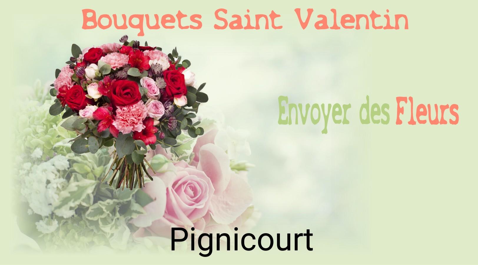Roses de Saint-Valentin livrées à Pignicourt